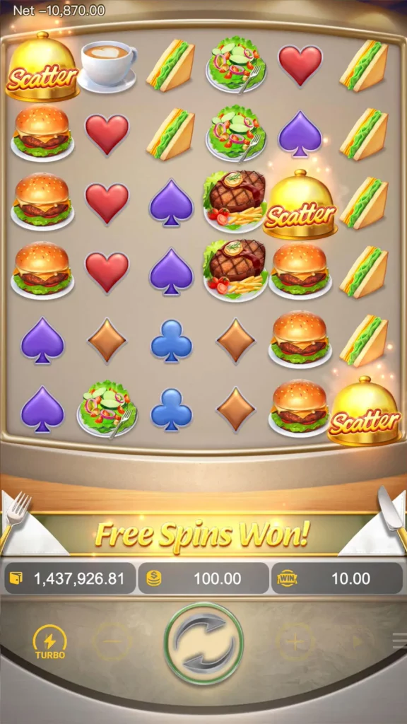 ฟีเจอร์ Free Spin