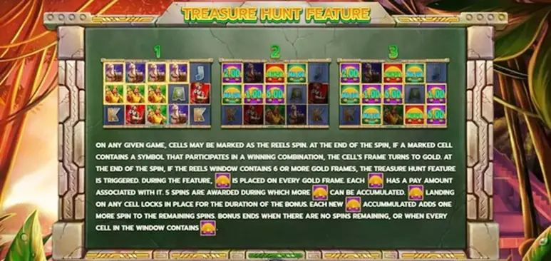 ฟีเจอร์ TREASURE HUNT FEATURE