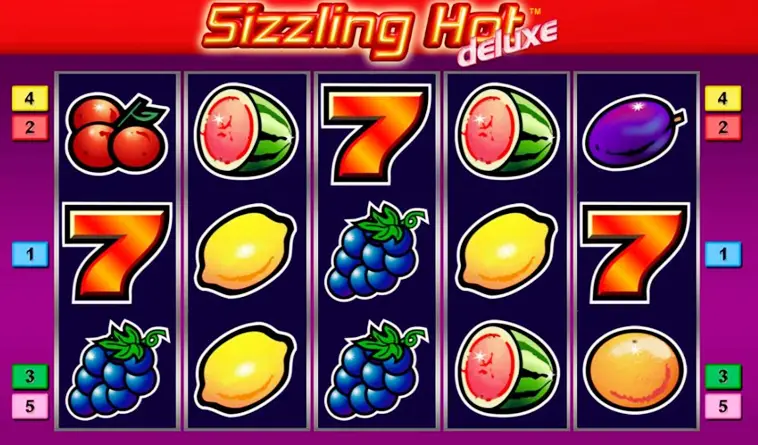 สัญลักษณ์ภายในเกม Sizzling Hot
